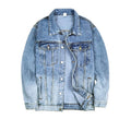 Gradient Color Jacket Men European And American Trend Denim Jacket - melvincucci