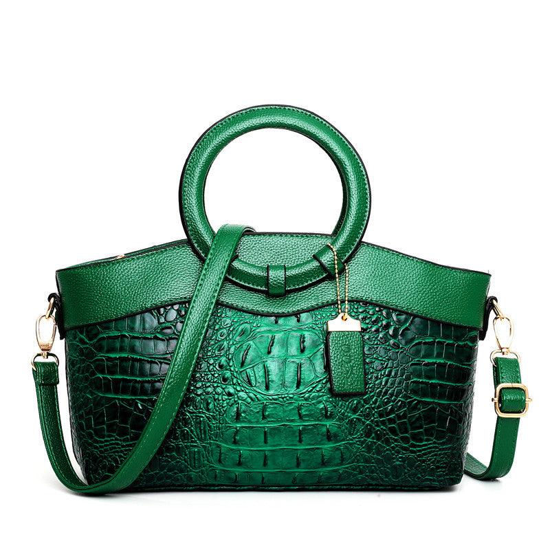 Gykaeo Luxury Handbags Women Bags Designer Crocodile Woman Leather - melvincucci