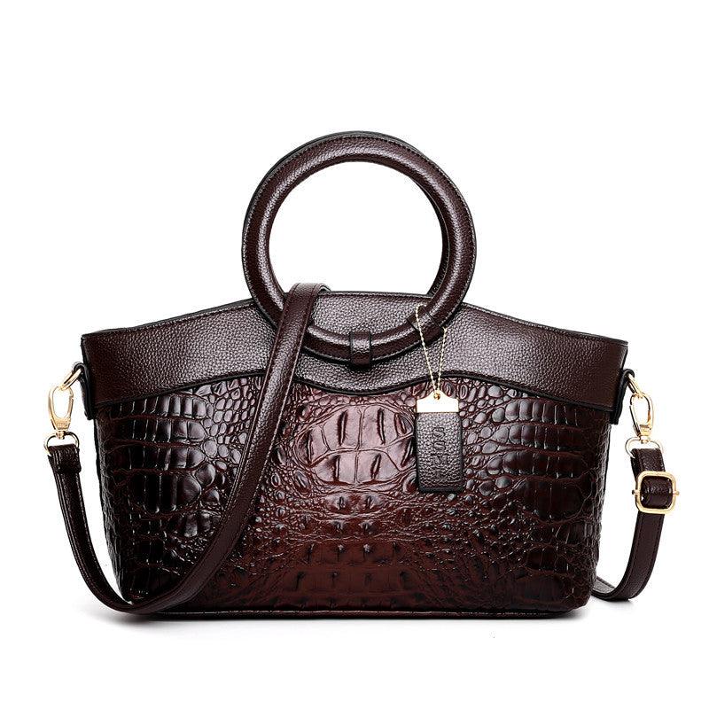 Gykaeo Luxury Handbags Women Bags Designer Crocodile Woman Leather - melvincucci