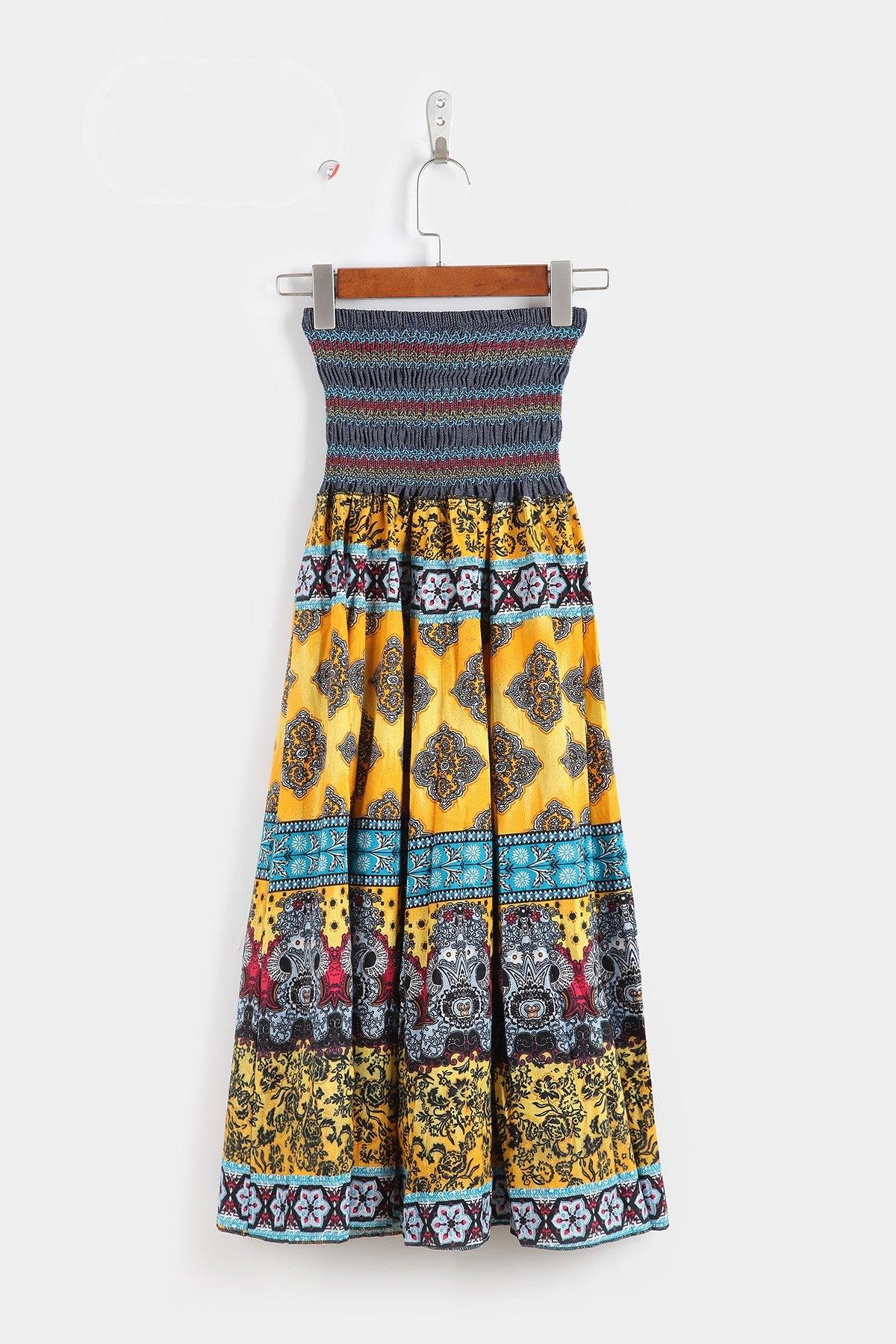 Half-length skirt two-wear dress women - melvincucci