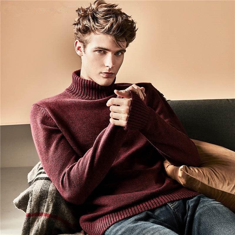 Half turtleneck men - melvincucci