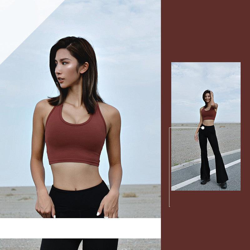 Halter Sports Underwear Women Shockproof Running - melvincucci