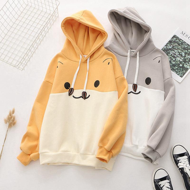 Hamster print sweatshirt - melvincucci