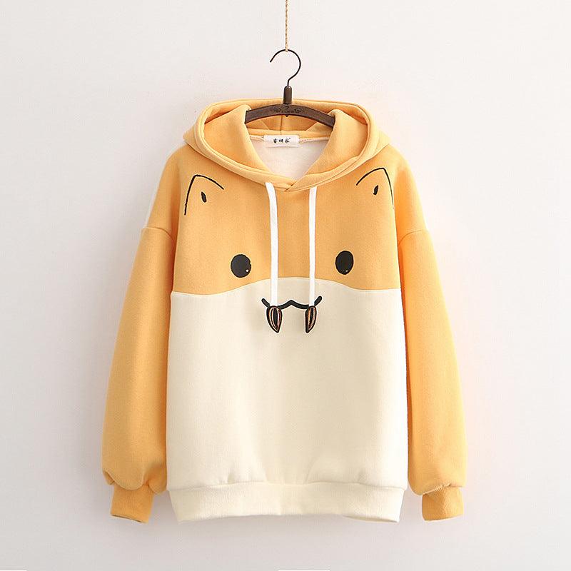 Hamster print sweatshirt - melvincucci