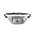 Harajuku Silver Check Chest Bag Men - melvincucci