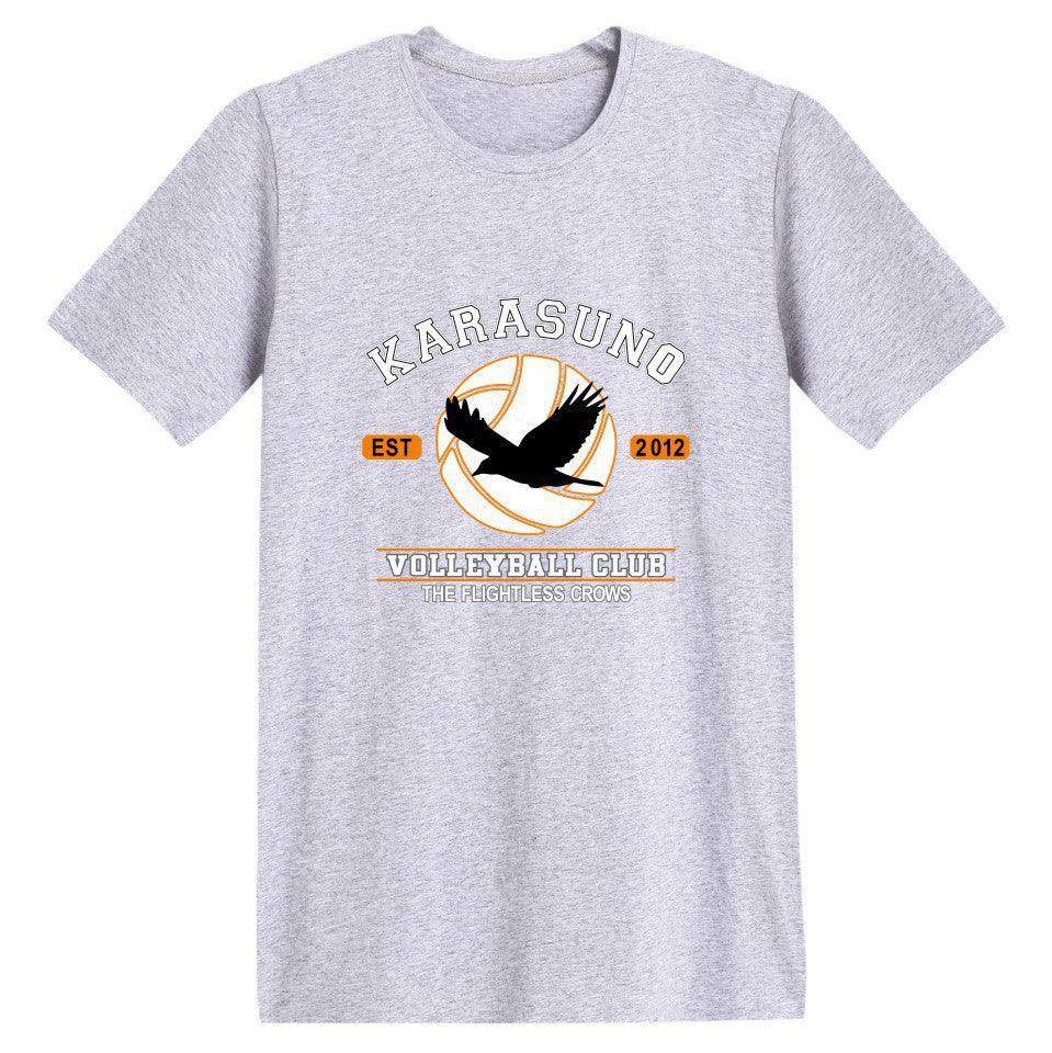 Harajuku T-Shirt Men Anime T Shirt Haikyuu t shirt Anime Tops Tees - melvincucci