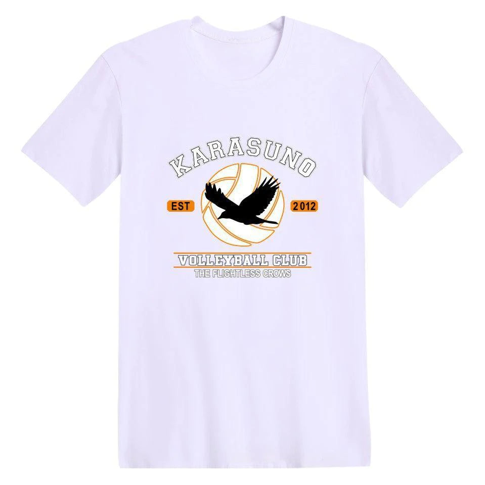 Harajuku T-Shirt Men Anime T Shirt Haikyuu t shirt Anime Tops Tees - melvincucci
