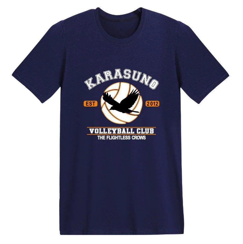 Harajuku T-Shirt Men Anime T Shirt Haikyuu t shirt Anime Tops Tees - melvincucci
