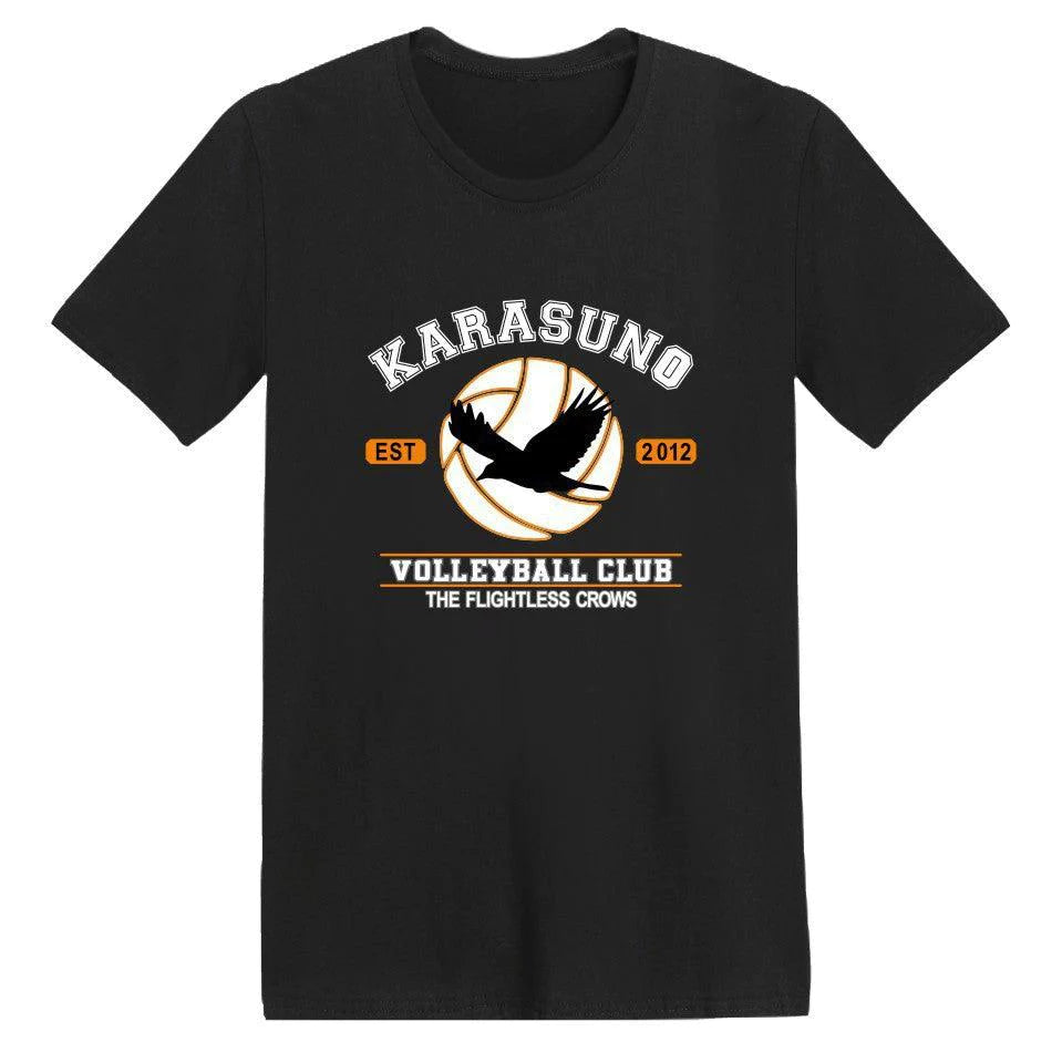 Harajuku T-Shirt Men Anime T Shirt Haikyuu t shirt Anime Tops Tees - melvincucci