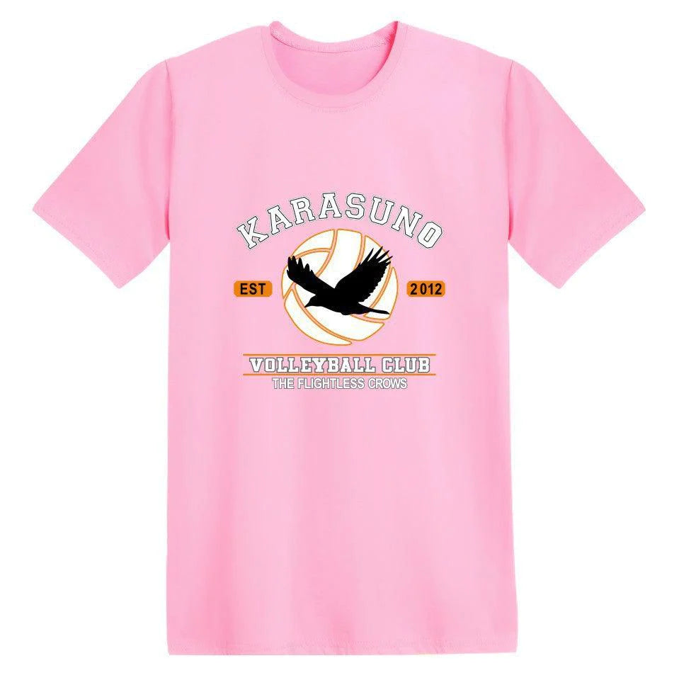 Harajuku T-Shirt Men Anime T Shirt Haikyuu t shirt Anime Tops Tees - melvincucci