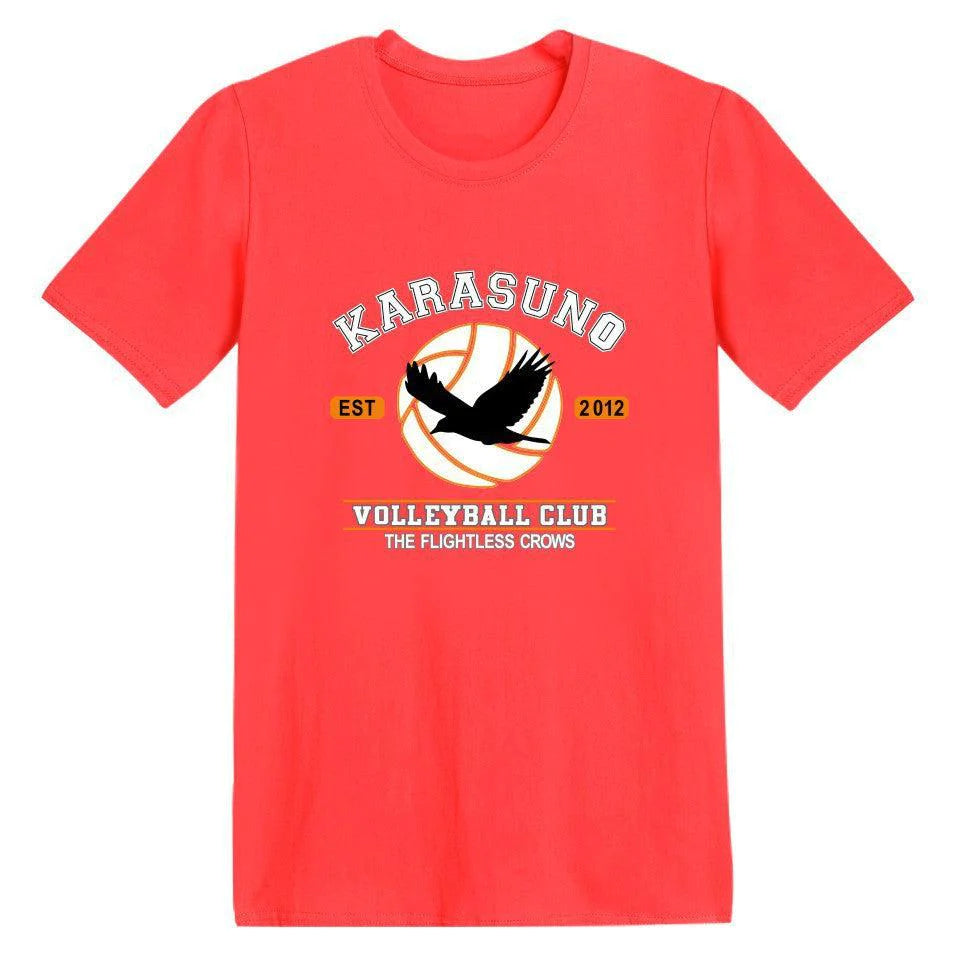 Harajuku T-Shirt Men Anime T Shirt Haikyuu t shirt Anime Tops Tees - melvincucci