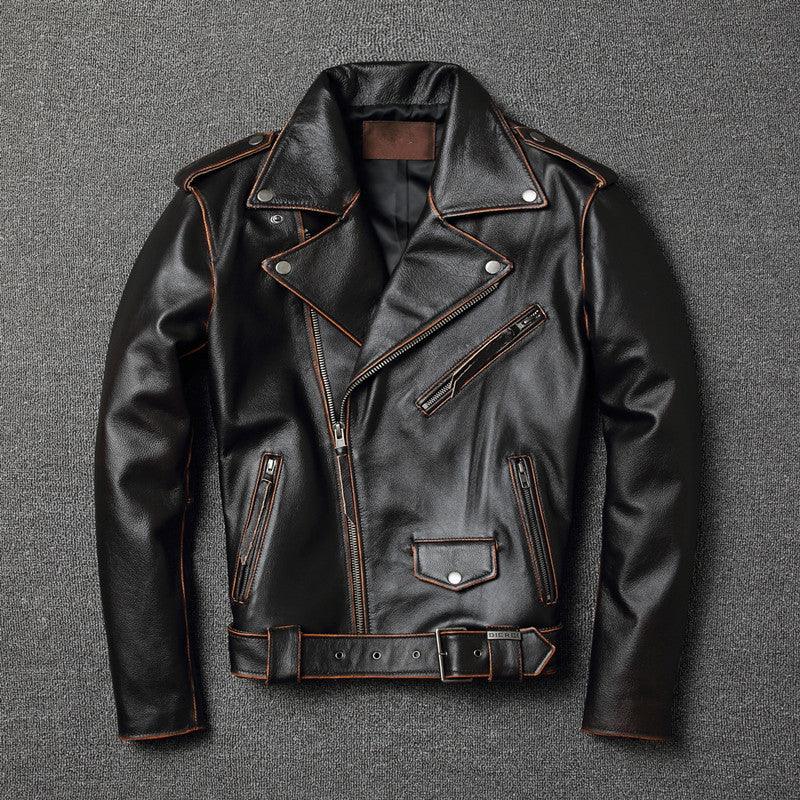 Harley's New Motorcycle Jacket Leather Men - melvincucci