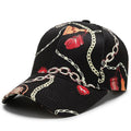 Hat Men And Women Trend Print Element Baseball Cap - melvincucci