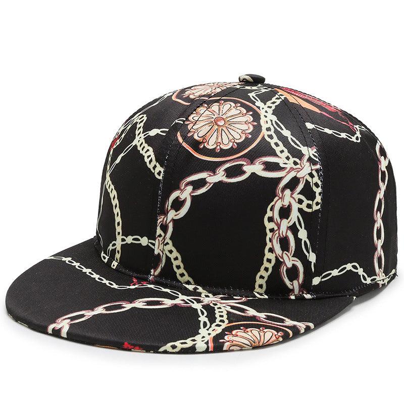 Hat Men And Women Trend Print Element Baseball Cap - melvincucci
