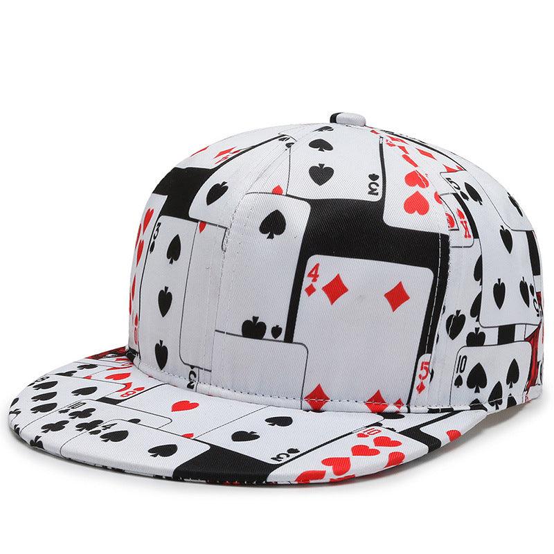 Hat Men And Women Trend Print Element Baseball Cap - melvincucci