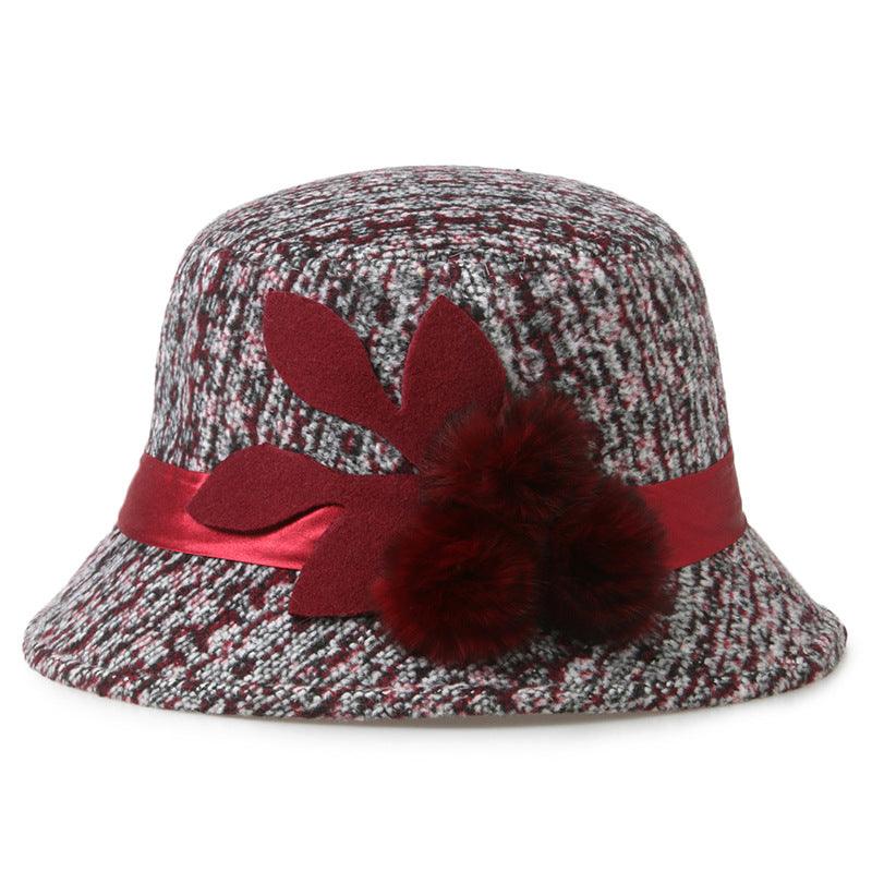 Hat new woolen hat women hat basin hat - melvincucci