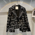 Heavy Industry Shiny Long-sleeved Suit Blazer - melvincucci