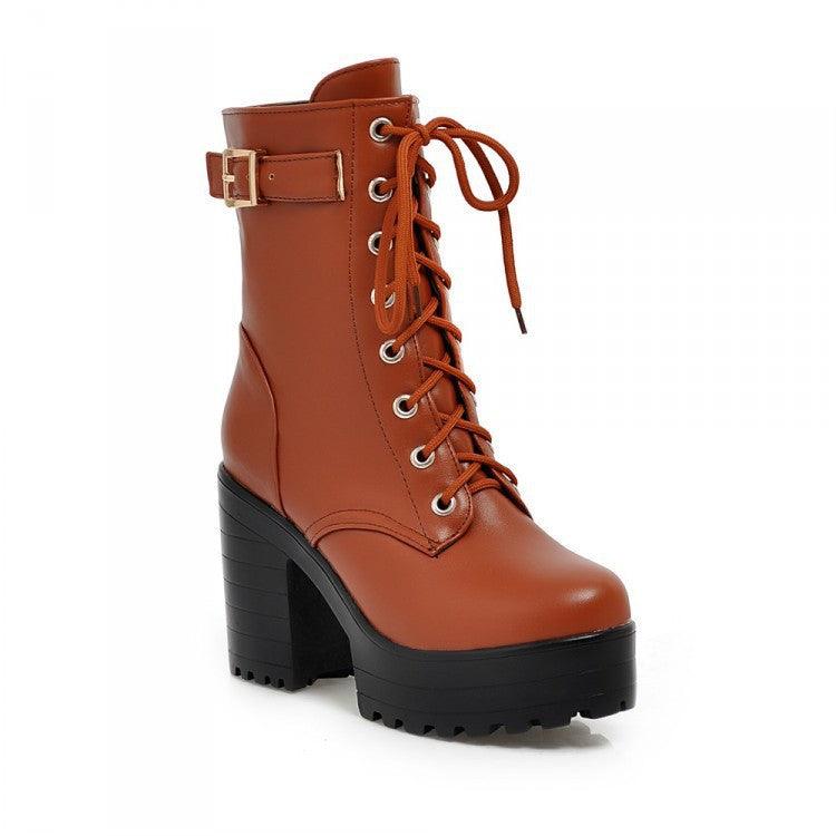 High heel women boots women shoes - melvincucci