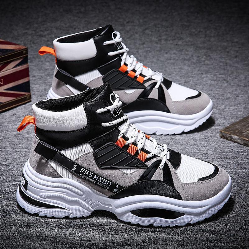 High top shoes men autumn men - melvincucci
