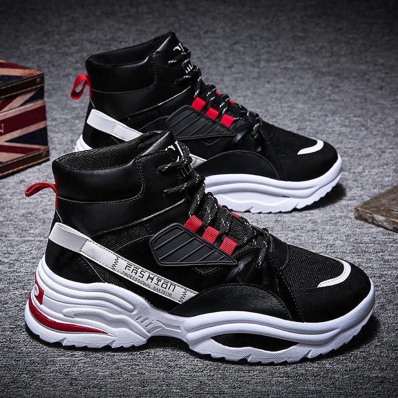 High top shoes men autumn men - melvincucci
