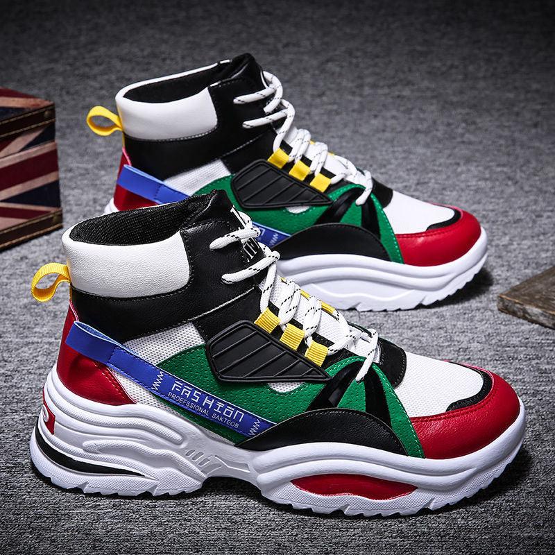 High top shoes men autumn men - melvincucci