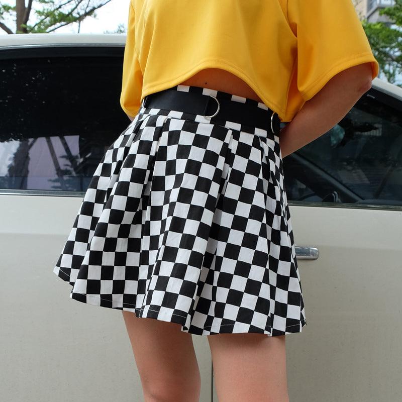 High waist all-match slim skirt women - melvincucci