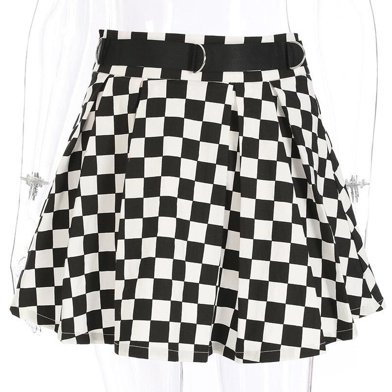 High waist all-match slim skirt women - melvincucci