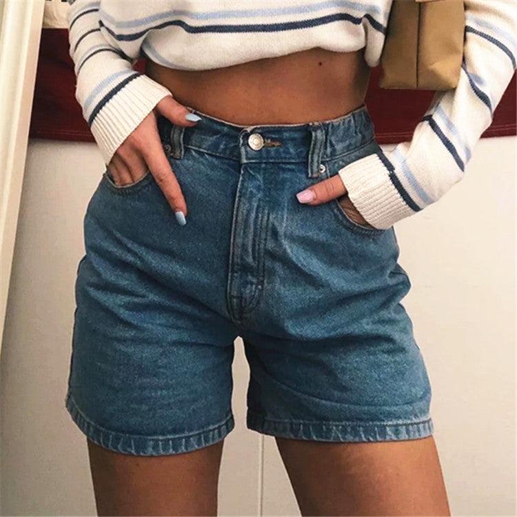High Waist pant, Fashionable Tooling, Denim Pants - melvincucci