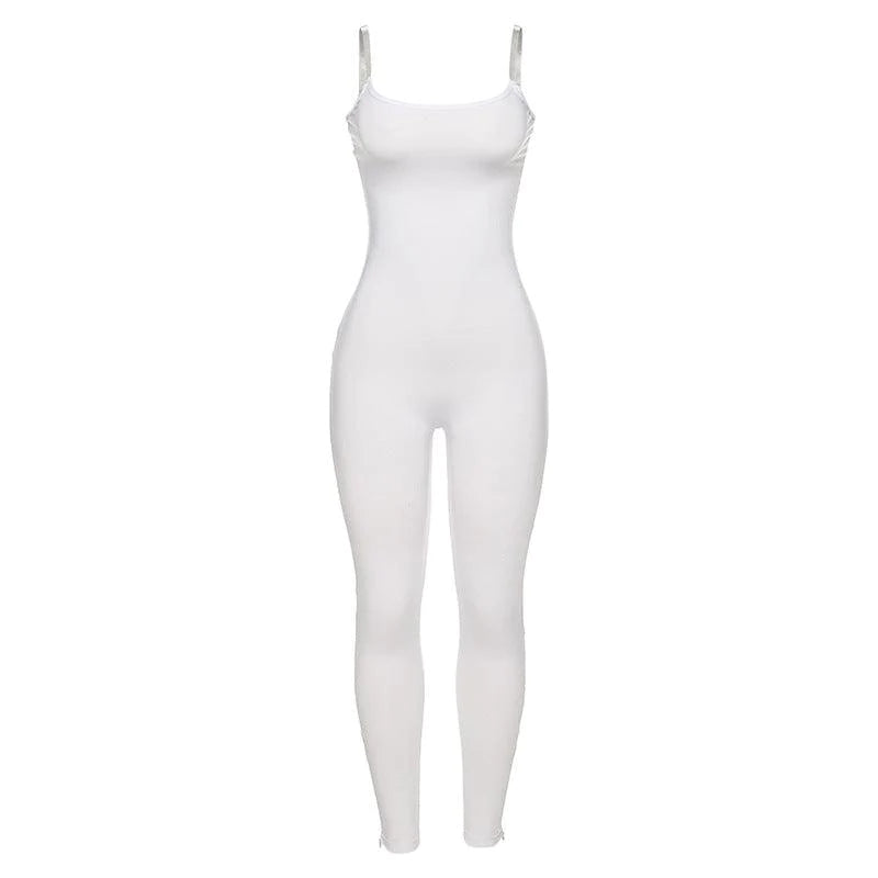 High waist slim hips jumpsuit - melvincucci