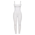 High waist slim hips jumpsuit - melvincucci