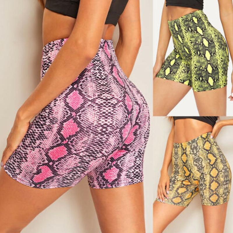High waist slim yoga pants shorts women - melvincucci