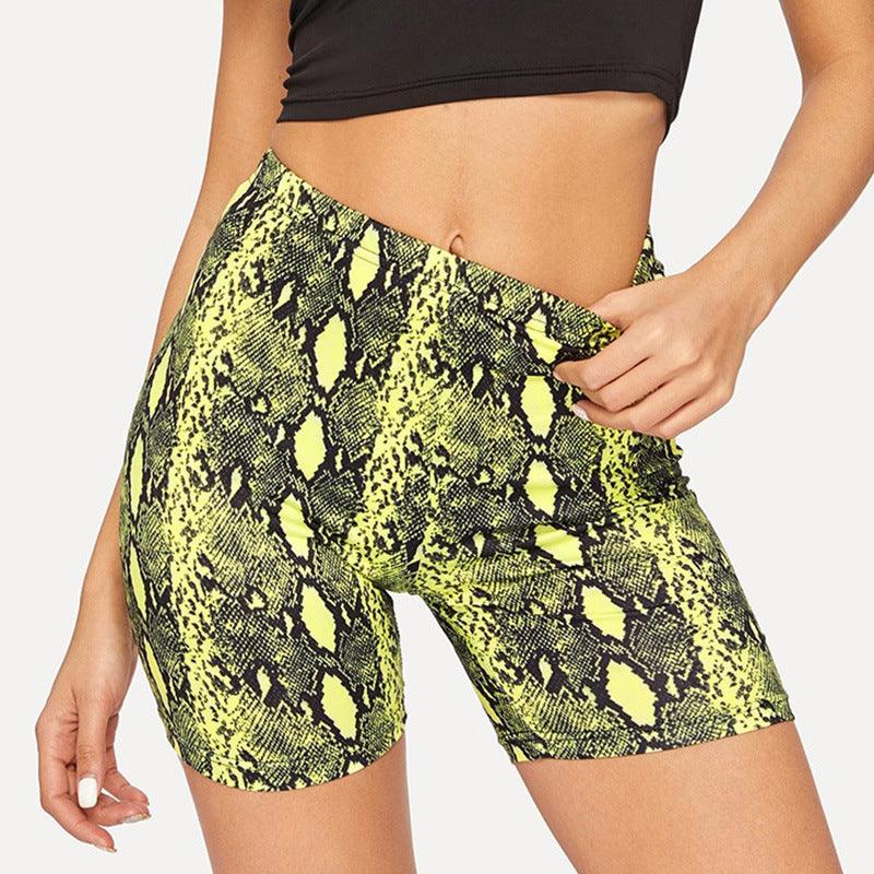 High waist slim yoga pants shorts women - melvincucci