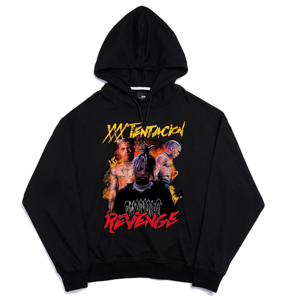 Hip Hop Rapper Print Sweatshirt Men - melvincucci