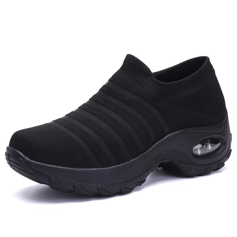 Hollow Out Woman's Air Cushion Dance Shoe Lady - melvincucci
