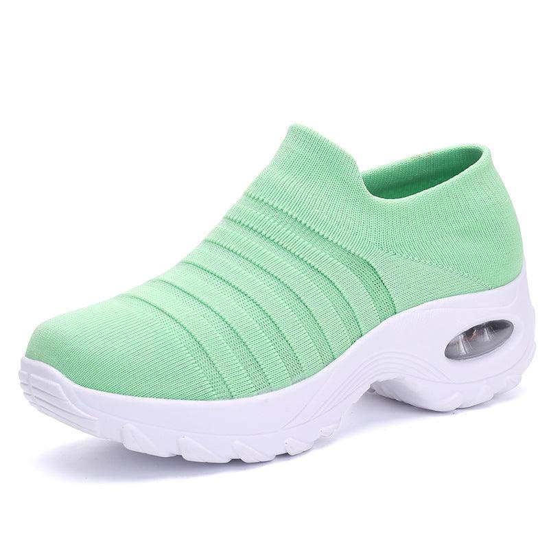 Hollow Out Woman's Air Cushion Dance Shoe Lady - melvincucci