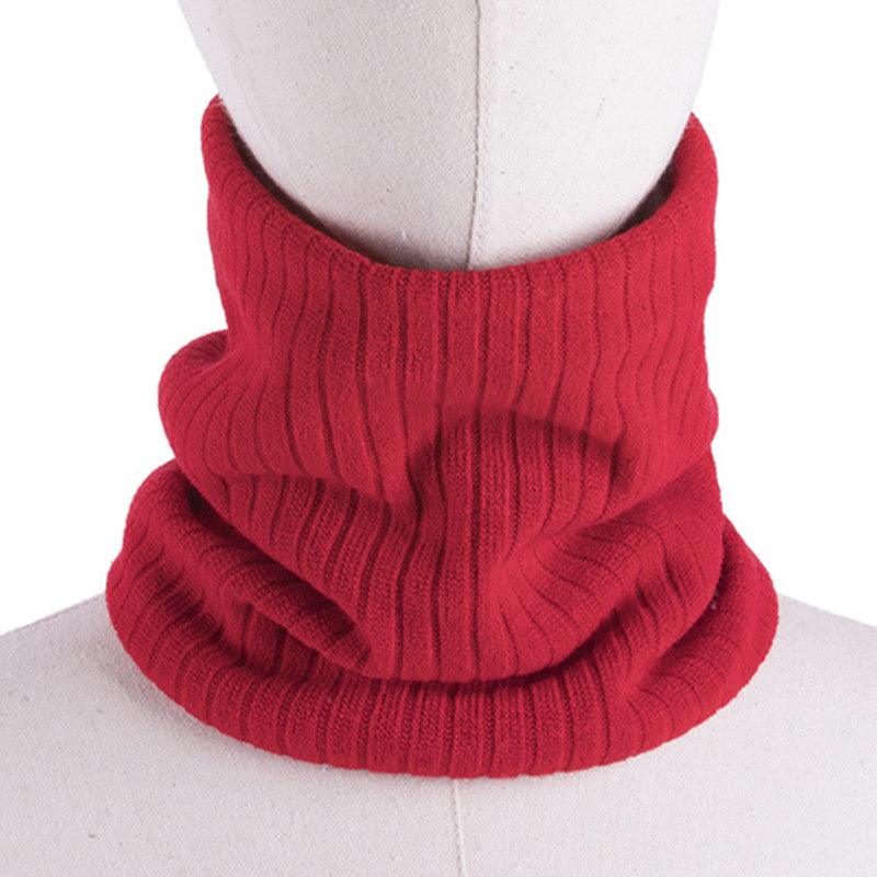 Hooded Knitted Scarf For Men And Women To Keep Warm And All-match Woolen Scarf - melvincucci