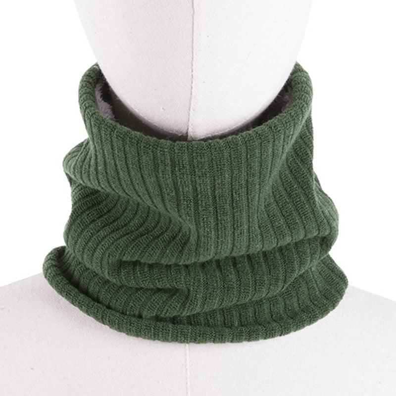 Hooded Knitted Scarf For Men And Women To Keep Warm And All-match Woolen Scarf - melvincucci
