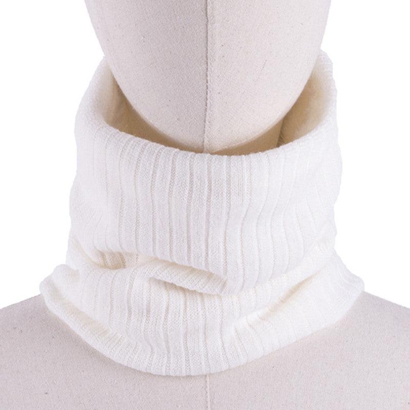 Hooded Knitted Scarf For Men And Women To Keep Warm And All-match Woolen Scarf - melvincucci