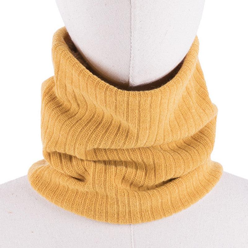Hooded Knitted Scarf For Men And Women To Keep Warm And All-match Woolen Scarf - melvincucci