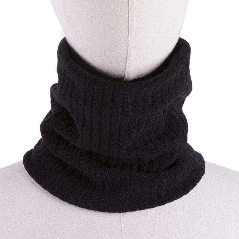 Hooded Knitted Scarf For Men And Women To Keep Warm And All-match Woolen Scarf - melvincucci