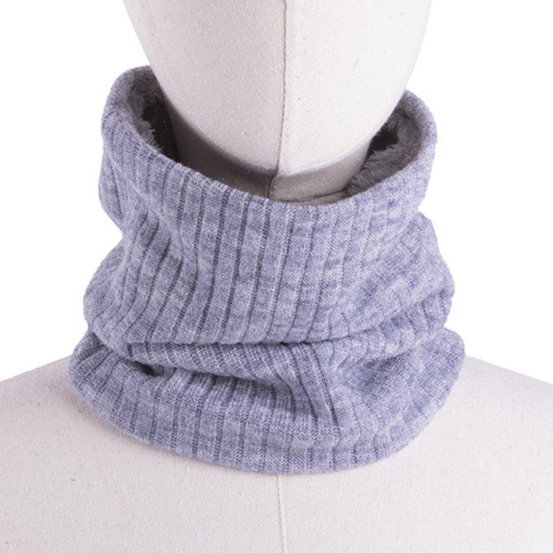 Hooded Knitted Scarf For Men And Women To Keep Warm And All-match Woolen Scarf - melvincucci