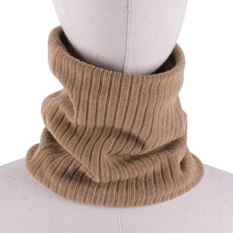 Hooded Knitted Scarf For Men And Women To Keep Warm And All-match Woolen Scarf - melvincucci