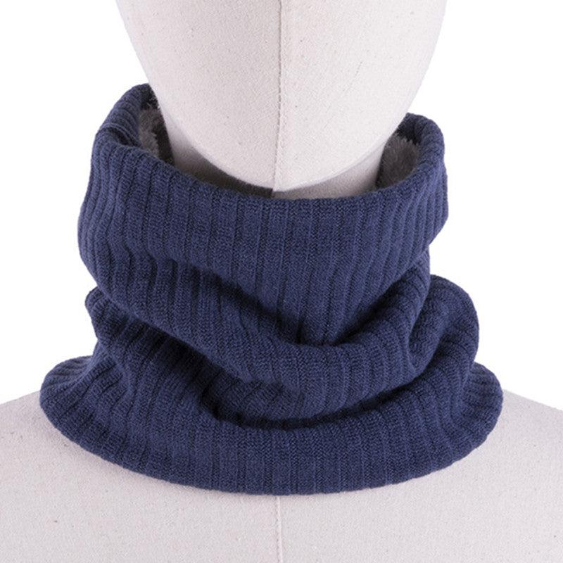 Hooded Knitted Scarf For Men And Women To Keep Warm And All-match Woolen Scarf - melvincucci