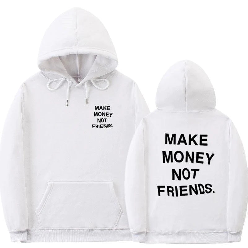 Hooded Sweater For Men And Women Fall Winter Fleece Sweatshirt Jacket - melvincucci