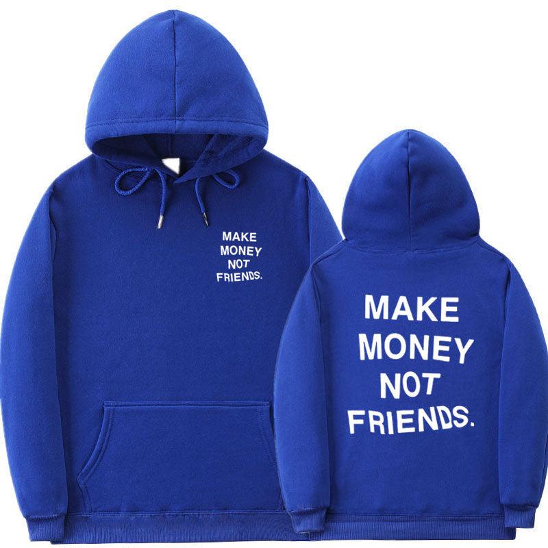 Hooded Sweater For Men And Women Fall Winter Fleece Sweatshirt Jacket - melvincucci