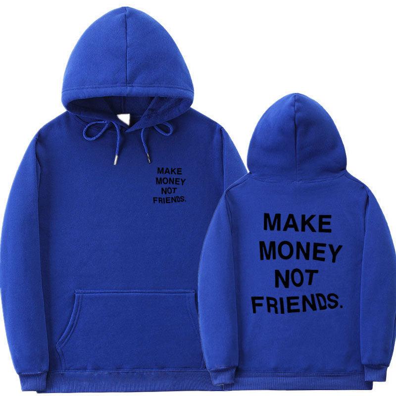 Hooded Sweater For Men And Women Fall Winter Fleece Sweatshirt Jacket - melvincucci