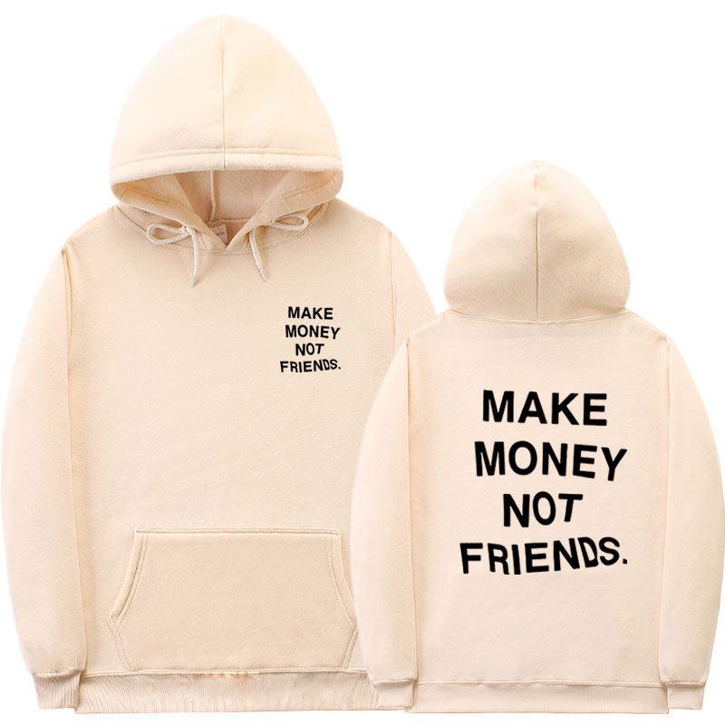 Hooded Sweater For Men And Women Fall Winter Fleece Sweatshirt Jacket - melvincucci