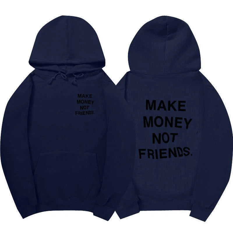 Hooded Sweater For Men And Women Fall Winter Fleece Sweatshirt Jacket - melvincucci