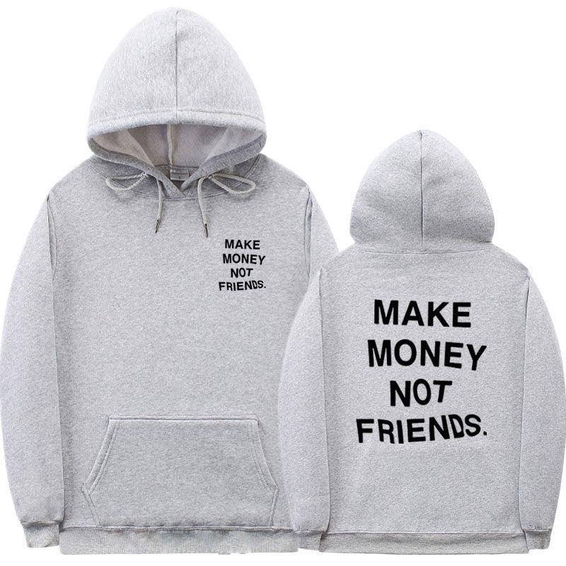 Hooded Sweater For Men And Women Fall Winter Fleece Sweatshirt Jacket - melvincucci