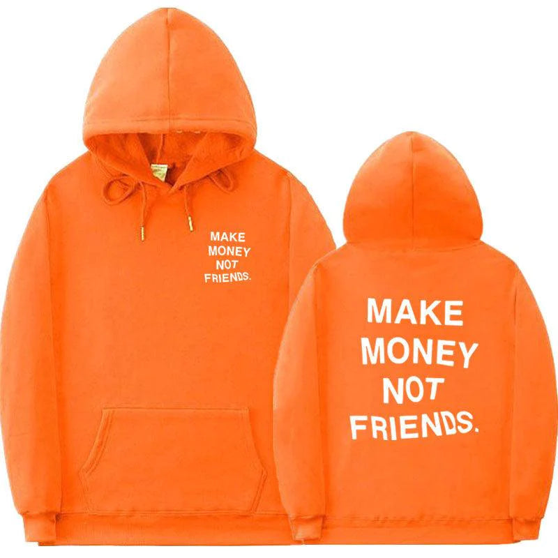 Hooded Sweater For Men And Women Fall Winter Fleece Sweatshirt Jacket - melvincucci
